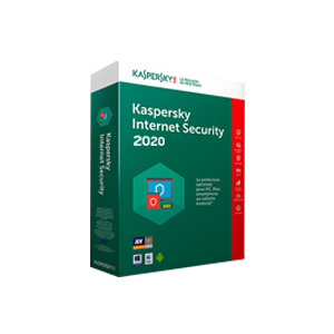 KL19398BCFS 20SLIMMA Kaspersky Internet Security 2021 3 Postes / 1 An M