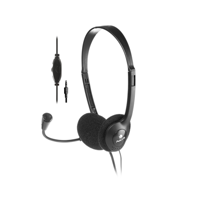 NGS HEADSET WITH VOLUME CONTROL JACK 3,5MM X 1 FORLAPTOPS. - MS103PRO