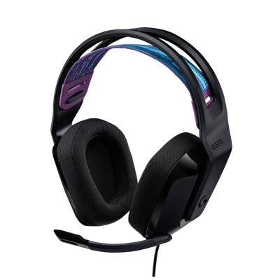 LOGITECH G335 Wired Gaming Headset - BLACK - 3.5 MM. - 981-000978