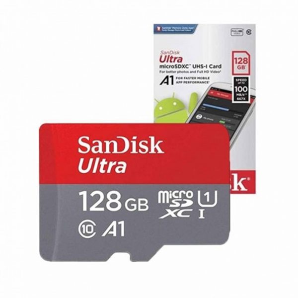 sandisk carte memoire ultra microsdxc 128gb u1 c10 SANDISK CARTE MEMOIRE Ultra microSDXC 128GB U1 C10